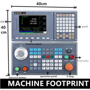 Sistema di controllo della macchina per tornitura a 5 assi Controller della rettificatrice per utensili per tornitura cnc - Product Image 2
