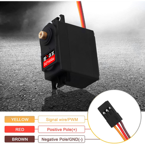 RCXAZ 2g 3.7g 4.3g 8g 17g 21g mikro dijital Servo JR fiş Mini Servo Motor RC araba sabit kanatlı uçak Robot aksesuarları için - Product Image 3
