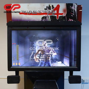 七彩趣味娱乐游戏室投币街机游戏鬼屋4街机模拟拍摄机 - Product Image 5