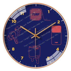 12 inç duvar saati için dijital okuma ile ay, tarih, gün ve oda sıcaklığı - Product Image 4