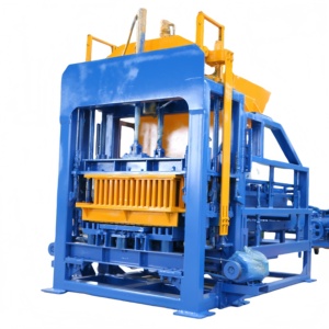 QT4-15C voll automat isierte hydraulische Presse Hohl zement block, der Maschine mit Präzisions steuerung herstellt - Product Image 1