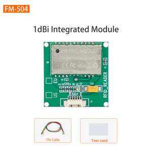 Lector de tarjetas de control de acceso 1dBi UHF RFID Módulo integrado Módulo lector UHF RFID para gestión - Product Image 5