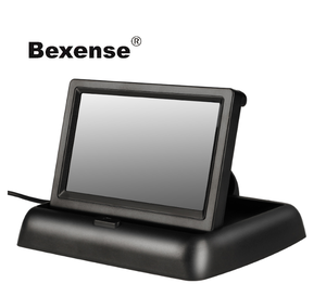 Bexense 4.3英寸可折叠后视TFT液晶显示器 - Product Image 1