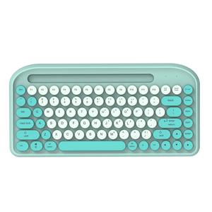 Mini teclado Bluetooth externo OEM modelo privado de fábrica, teclado Bluetooth colorido portátil, teclado Bluetooth de colores mezclados