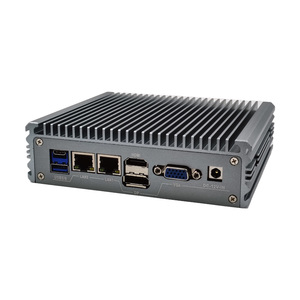 Intel N2830 N100 J6412 Mini-PC-Computer X86-Display Micro-Desktop Typ C HD 4K Win10/11 Linux 2 LAN-Ethernet-Anschluss DDR4-Speicher - Product Image 2