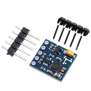 GY-271 HMC5883L 3V-5V üç 3 üçlü eksen manyetik alan pusula manyetometre sensör modülü Arduino IIC kurulu için