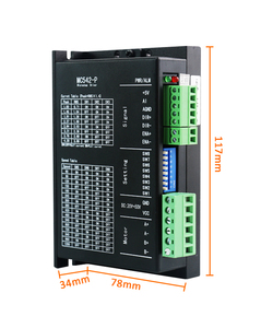 Lichuan controlador de motor paso a paso MC542P 2 Fase Nema 23 Nema 34 cnc motor paso a paso controlador - Product Image 3