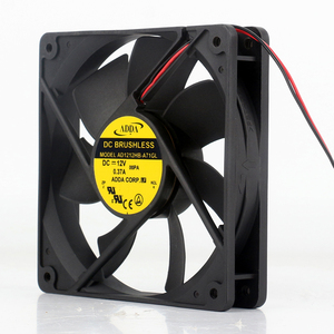 Adda 5V 24V 48V DC 12V 0.37a AC EC 12025 120x120x25mm 12cm bóng đôi cung cấp điện khung gầm biến tần AD1212HB-A71GL Quạt làm mát - Product Image 1