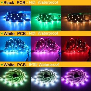 แถบไฟ LED RGB 5V 5050ชุดควบคุมพลังงานแบตเตอรี่พร้อมสวิตช์ไฟ LED เทปยืดหยุ่นกันน้ำริบบิ้นตกแต่งบ้าน - Product Image 3