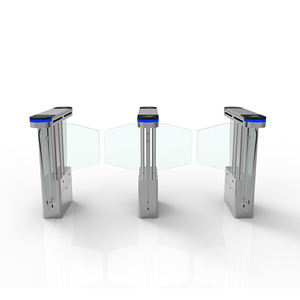 Bosiny Customized Column Supermarket <strong>Import</strong> and Export Stainless Steel Automatic Recognition Swing Gate <strong>Barrier</strong> Turnstile - Product Image 6