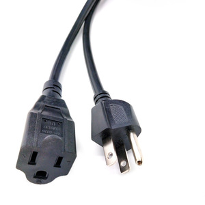 United States Standard US Power <strong>Cords</strong> Extension <strong>Cords</strong> Male to Female Plug <strong>T5</strong> NEMA 6-20P to 6-20R Power <strong>Cord</strong> Cable for Computer - Product Image 4