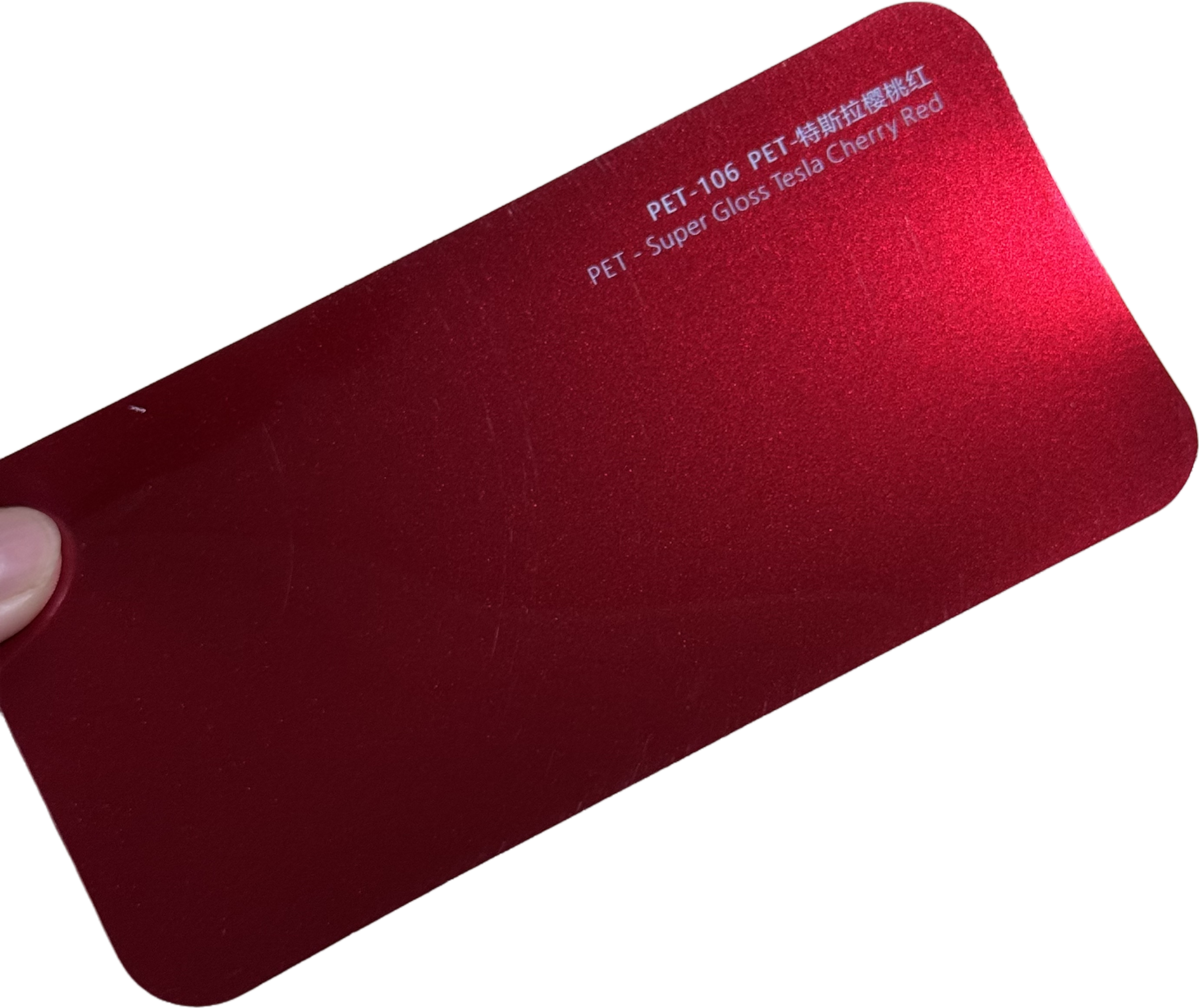 rouge cerise super brillant