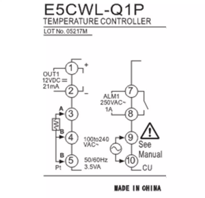 数字恒温器E5CWL-R1TC温度传感器Q1P Q1TC RTC E5EWL-Q1TC - Product Image 4