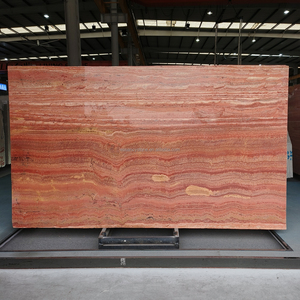 Tự nhiên màu đỏ mài đánh bóng đồng Rosso Persian travertine gạch đá cẩm thạch cà phê bên bàn bàn tùy chỉnh thực hiện Vanity Tops - Product Image 6