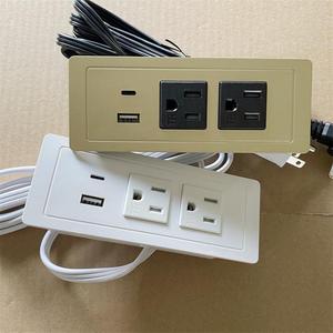 <strong>American</strong> ETL / UL Embedded Furniture <strong>Power</strong> <strong>Socket</strong>, <strong>USB</strong> Type-C PD Intelligent Identification Fast Charging <strong>Power</strong> <strong>Socket</strong>, - Product Image 4