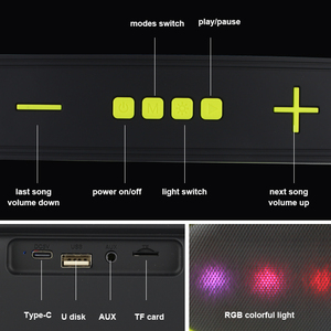 Kisonli ลำโพงบลูทูธพร้อมวิทยุ Fm,ลำโพงซูเปอร์เบส <span class=keywords><strong>LED</strong></span>-915 Sound Bar ลำโพงวูฟเฟอร์พร้อมวิทยุ