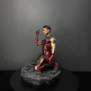 Avengers Iron Man Mk85 Sáng Quỳ Trang Trí Phim Cảnh Snap Tony Hình Mô Hình Vật Liệu Nhựa Cho Giáng Sinh Trang Trí Nội Thất - Product Image 2