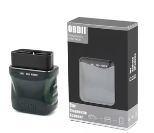 智能V015-1自动诊断机OBD 11车载诊断2测试仪OBD ELM327车辆健康监视器车载诊断2汽车代码扫描仪蓝牙4.0