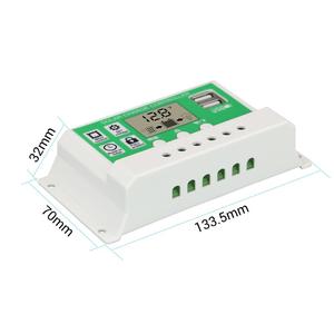 Disponibile regolatore di carica solare con batteria al litio 10A/20A/30A 12V/24V con Display LCD - Product Image 4