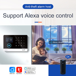 Kit de seguridad inteligente para el hogar, sistema de seguridad automatizado inalámbrico WiFi, teclado táctil, sistema de alarma 4G LTE Tuya - Product Image 3
