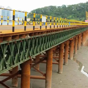 Puente Bailey de estructura de acero prefabricado de alta calidad de construcción rápida de China - Product Image 3