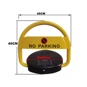 Remote Controlled Waterproof Smart Solar <strong>Car</strong> Steel Parking <strong>Lock</strong> Barrier for Carport Protection Remote Control Solar Ground <strong>Lock</strong> - Product Image 3