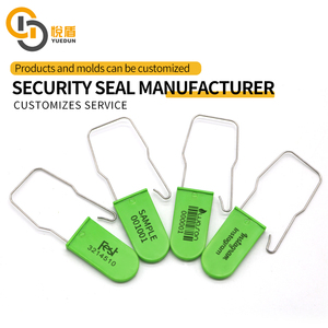 YDPL-009 dùng một lần nhựa giả mạo rõ ràng dây con dấu thép không gỉ ổ khóa con dấu an ninh con dấu - Product Image 4