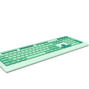 热销无线USB键盘超薄巧克力键电脑键盘噪音消除定制键盘 - Product Image 1