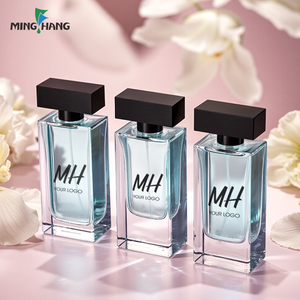 Sang Trọng Rỗng Chai Nước Hoa Với Cap <span class=keywords><strong>60Ml</strong></span> 80Ml 100Ml Công Suất Cho Parfum Phun Bao Bì Chai Nước Hoa Thủy Tinh - Product Image 3