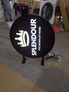 Quảng Cáo Ngoài Trời Treo Hiển Thị Dấu Hiệu Tùy Chỉnh Acrylic Led Ánh Sáng Hộp - Product Image 2