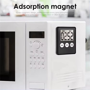 LCD Digital Screen Square Cooking Countdown-Alarm Küchen timer mit Magnet - Product Image 2