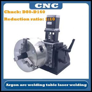 <strong>CNC</strong> Automatic <strong>Rotary</strong> <strong>Table</strong>, Positioner Manipulator Argon Arc Welding Laser Marking Circumferential Seam Welding <strong>Table</strong> - Product Image 4