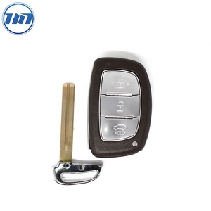 ของแท้ 3 ปุ่ม Key ช่องว่าง FSK 433MHz 46 ชิปสำหรับ i20 2018 รถ Key ชิป 95440-C7100 FCCID FOB-4F04 - Product Image 3
