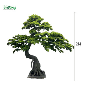 Custom Source Factory Direct Cedar <strong>Tree</strong> Customization Oem&amp;Odm Podocarpus Large Outdoor Indoor Artificial Bonsai Pine <strong>Tree</strong> - Product Image 1