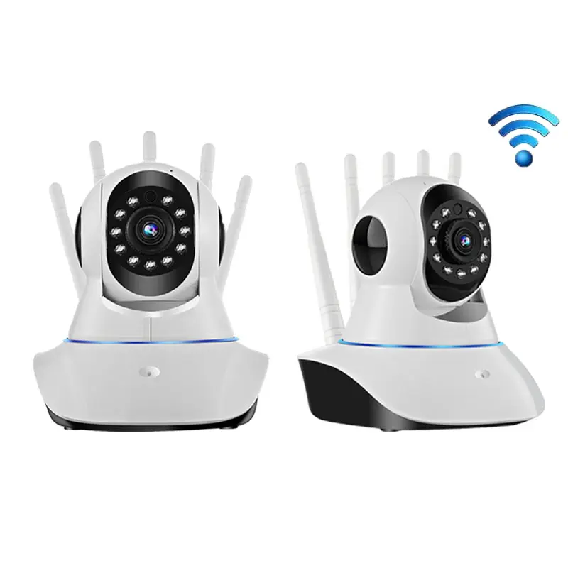 Cámara inalámbrica IP de seguridad para el hogar, minicámara IP de 1080P con WiFi, grabación de Audio bidireccional, 360 grados, Monitor de bebé HD