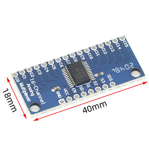 Multiplexer 16 Kanal CD74HC4067 Analoger digitaler Multiplexer Demultiplexer-Breakout-Karte für Arduino-Modul
