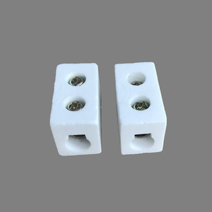Bloque de terminales de 3 polos de cerámica de esteatita aislante eléctrica de alta temperatura - Product Image 6