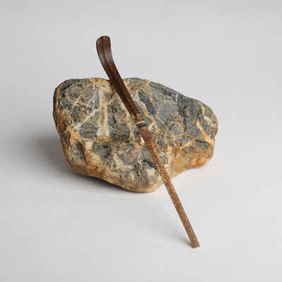 Cuchara dosificadora para té morado.