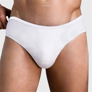 Calzoncillos desechables suaves para hombre empaquetados individualmente Tejido de punto transpirable y fácil de usar No sudoroso y cómodo - Product Image 4