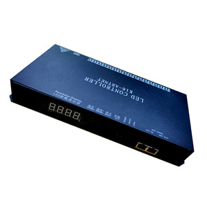 K16 Artnet 16 портов программируемый пиксельный светодиодный контроллер для DMX512 WS2812B WS2811 RGB светодиодная лента - Product Image 1
