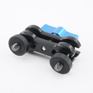 Eklemli sihirli kol alan monitörü montaj 1/4-20 çift topu kafa kamera monitörleri için vizörleri - Product Image 5