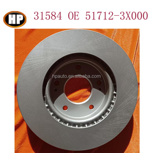 31584 OEM <span class=keywords><strong>51712</strong></span>-12-000 517123X000 otomobil parçaları araba ön Rotor freni disk için HYUN-DAI K-IA ELANTRA li30 I30 2011-