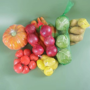 Logo personalizzato e reti di plastica di colore per conchiglie di cozze tubi di lumache rete sacchetti personalizzabili - Product Image 5