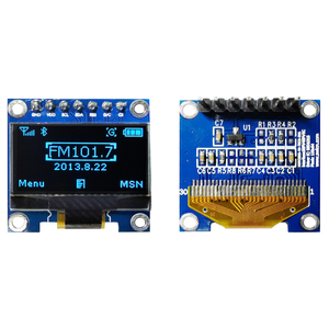 0,96 Zoll 128x64 OLED-Display mit 7-poliger Leiterplatte Kompatibel mit Arduino Raspberry PI