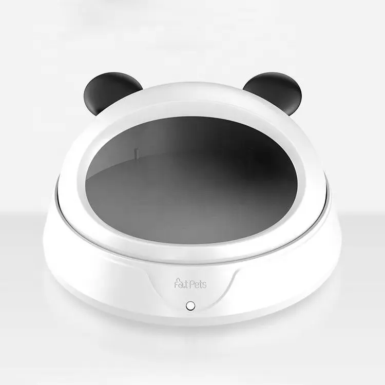 Nuevo diseño técnico de forma de Panda eléctrico de refrigeración y calefacción en uno con diseño silencioso cama del animal doméstico casa