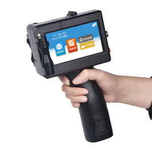 Tragbarer handgerät Tintenstrahldrucker für Flasche Tintenstrahldrucker Chargencodiermaschine Handgerät Kennzeichnung Maschine Tintenstrahl Datum Codierer