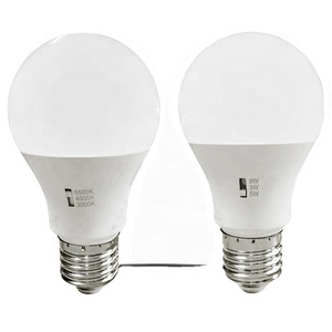 Sunsing led ışıkları yeni fonksiyon Led A60 ampul EN27 vida 10 paket CRI 80 üç renkli çok Watt A60 enerji ampul - Product Image 1