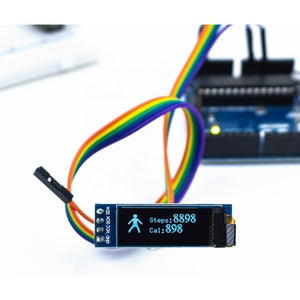 0,91 Zoll OLED-Modul 0,91 "weiß/blau OLED 128 X32 OLED LCD LED-Anzeige modul 0,91" IIC Kommunizieren Sie für Ardunio