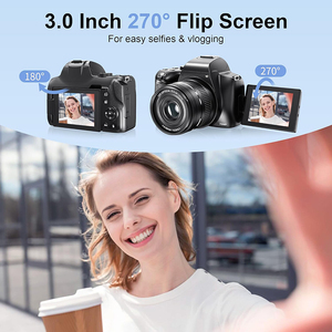 Máy ảnh kỹ thuật số SLR 4K 72MP dành cho người mới bắt đầu Chụp ảnh & quay video Vlog Người sáng tạo Du lịch ngoài trời Với zoom quang học 10X Đèn flash tích hợp - Product Image 2