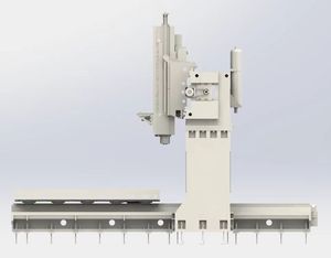 厂家直销最先进的3轴立式大型数控加工中心数控龙门加工中心 - Product Image 3